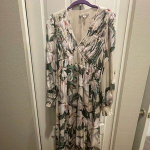 All Saints, Estelle Alessandra Midi Dress, size 6